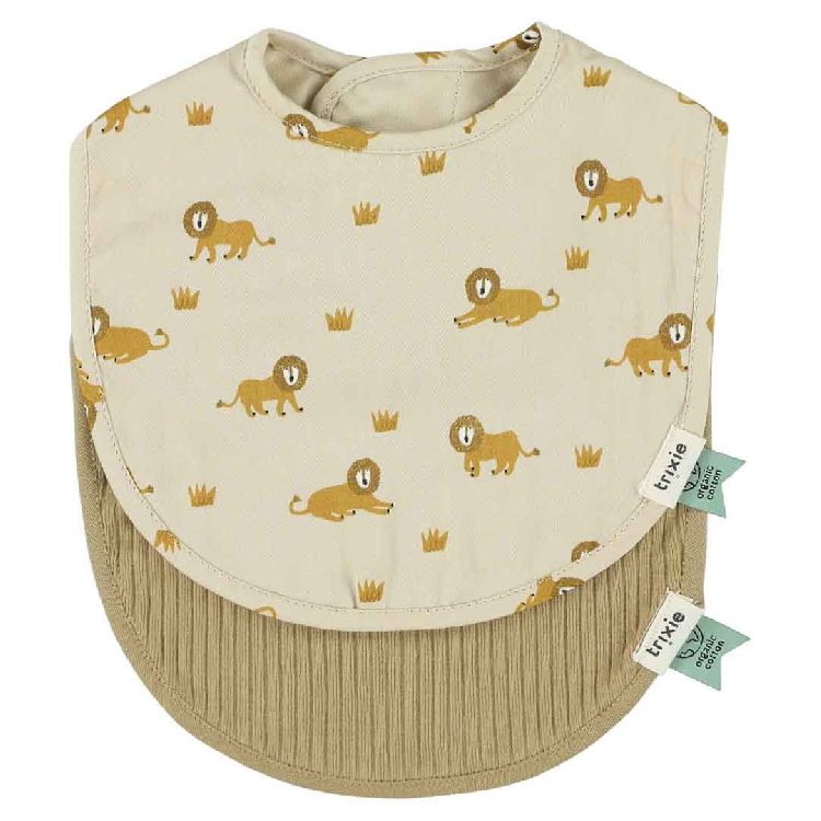 Slabbetje Trixie Newborn Bib | Lively Lion
