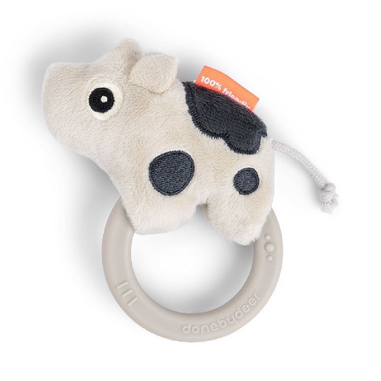 Rammelaar Done by Deer Dotti | Sensory Rattle W/Teether
