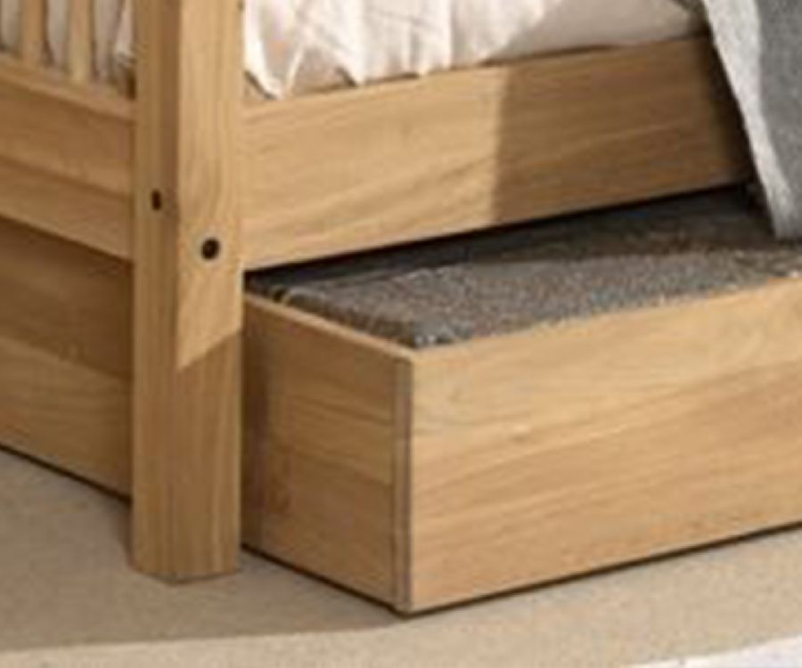 Bedlade Jaxx furniture Underbed, geschikt voor Forrest oak