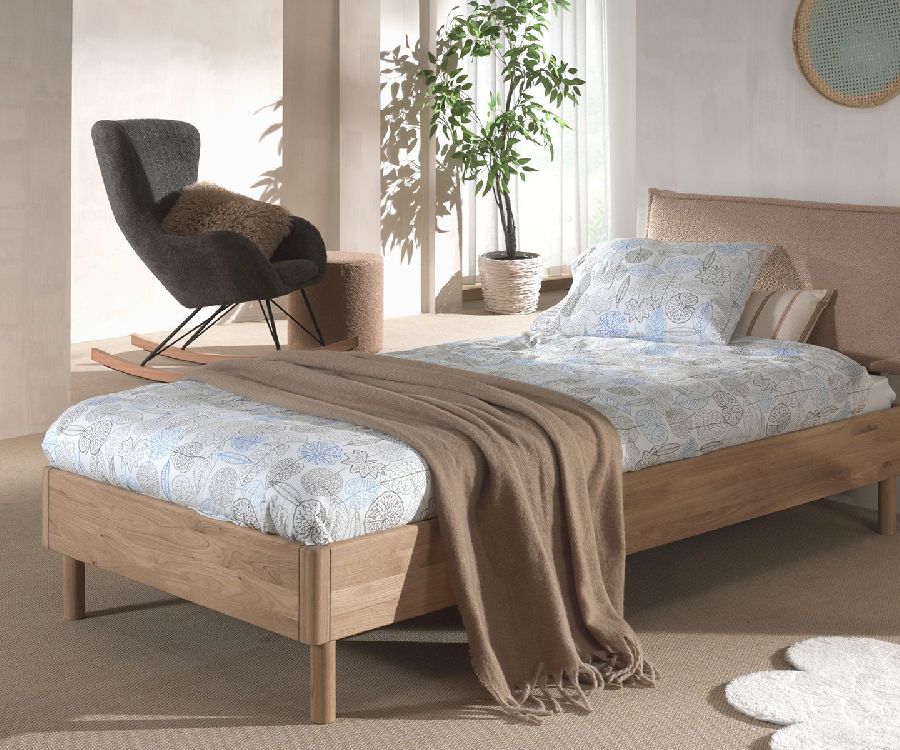 Bed Jaxx furniture, Forrest oak, Forrest oak 90x200, eenpersoonsbed