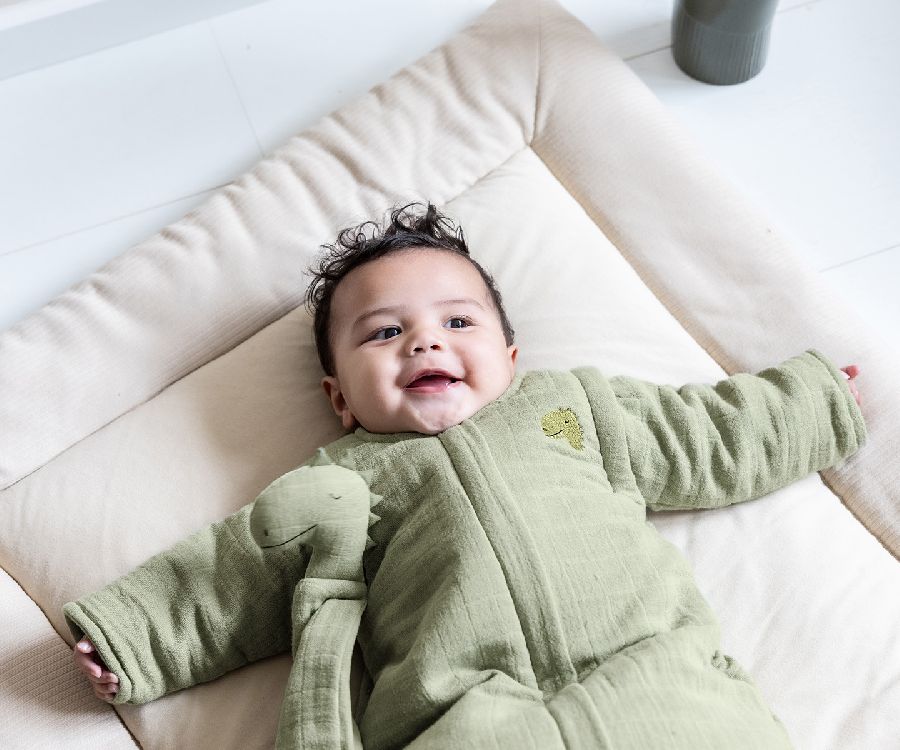 Slaapzak Trixie Mild, 3/6 maanden, 1.4 TOG | Bliss sage/Mr. Dino