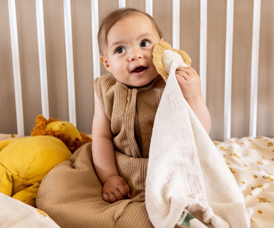 Knuffeldoek Trixie, Comforter | Bliss beige/Mr. Lion