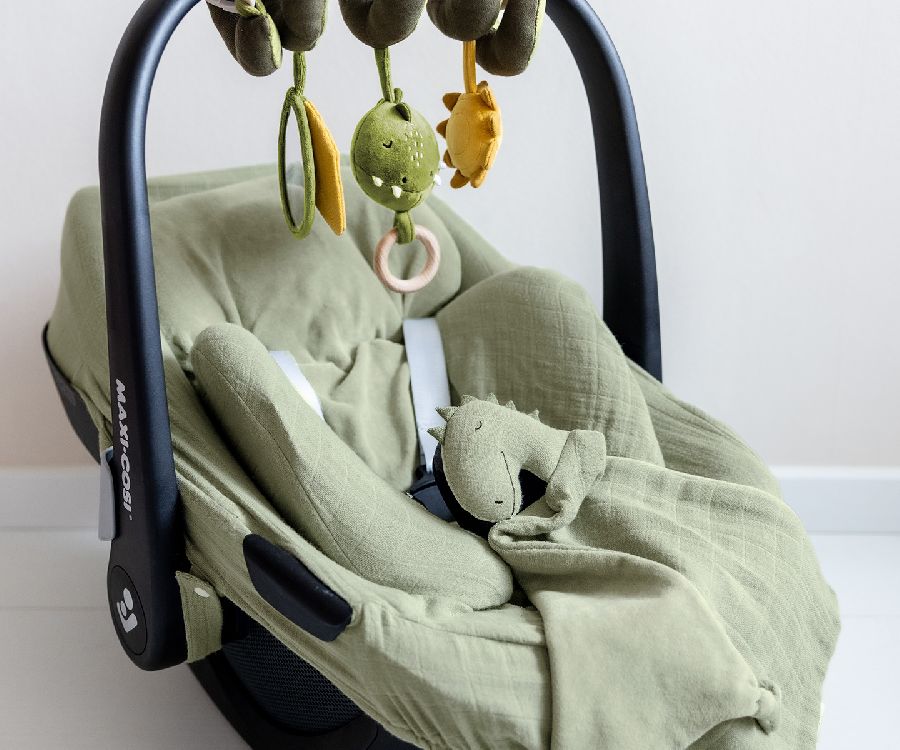 Autostoel hoes Trixie, geschikt voor Maxi-Cosi/Joolz Pebble 360 Pro2/Pebble 360/Joolz x MC Pebble 360 Pro2 | Bliss sage auto