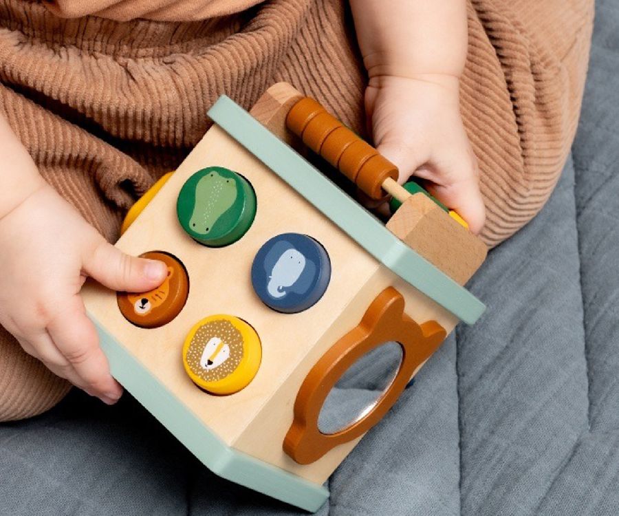 Stevige activiteitenkubus Trixie Small activity cube