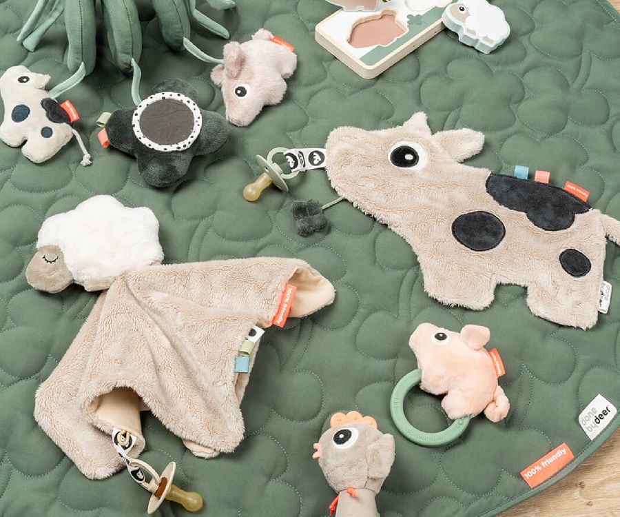 Knuffeldoek/fopspeendoekje Done by Deer, Sheepy | Comfort Blanket