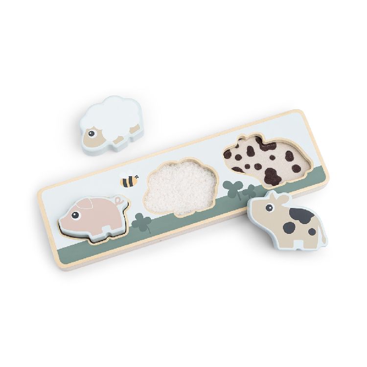 Inlegpuzzel Done by Deer Tiny Farm | Sensory Puzzle