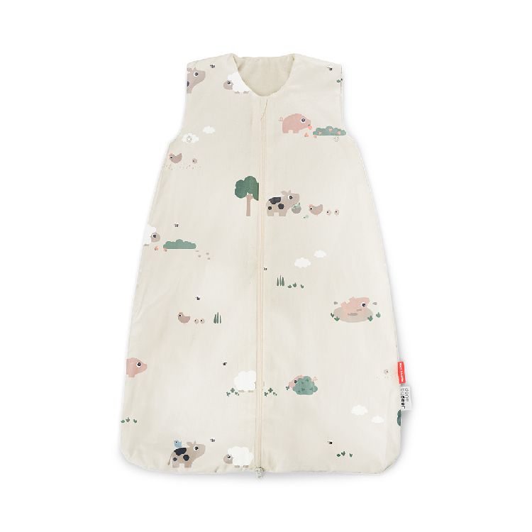 Slaapzak Done by Deer Tiny Farm, 3/6 maanden, 1.0 TOG | Sleepy Bag 1.0TOG 70 cm