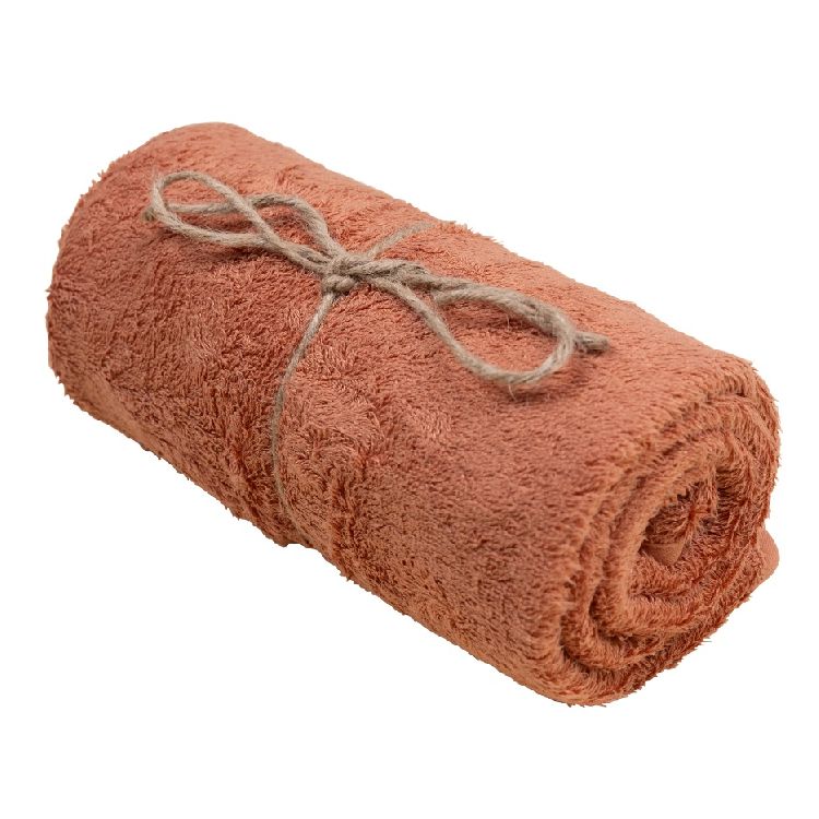 Handdoek Timboo Bamboo XL | Timboo sunrise orange