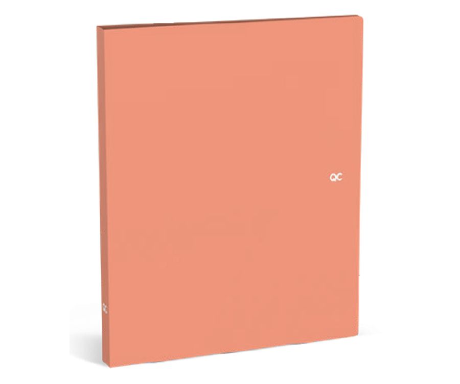 Ringmap Lannoo Graphics Mini, A4 | QC Pastel Neon