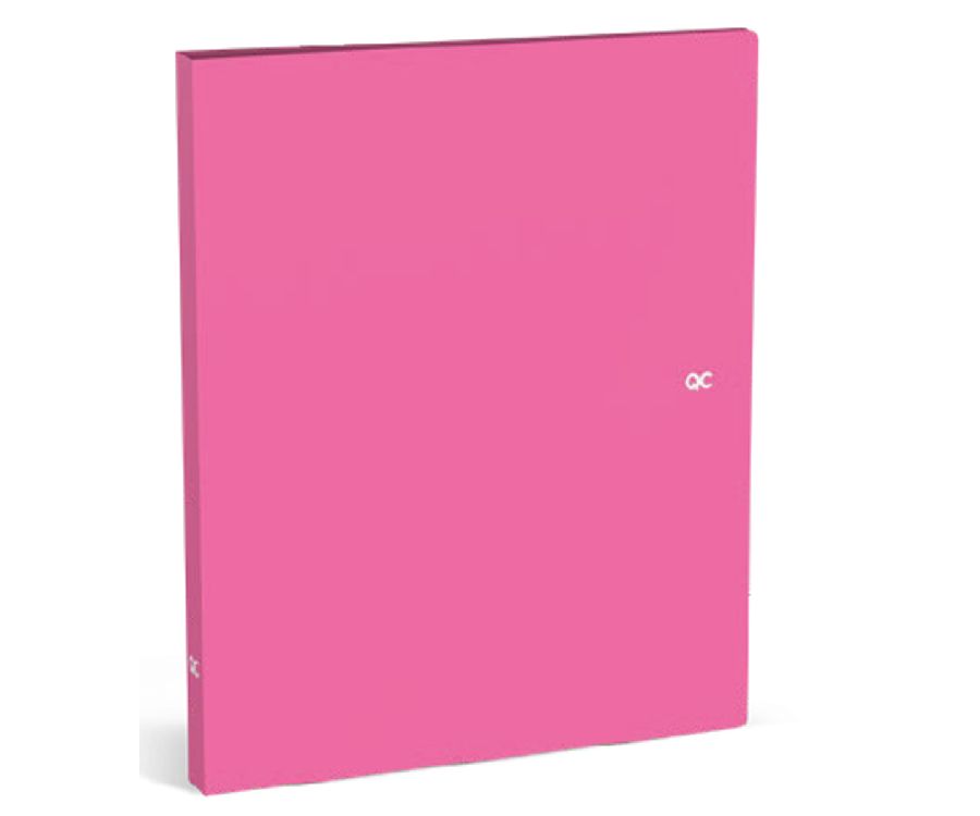 Ringmap Lannoo Graphics Mini, A4 | QC Pastel Neon