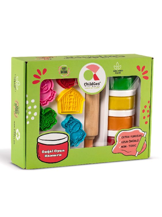 Speeldeeg Childgen Farm | Play Dough Premium Set