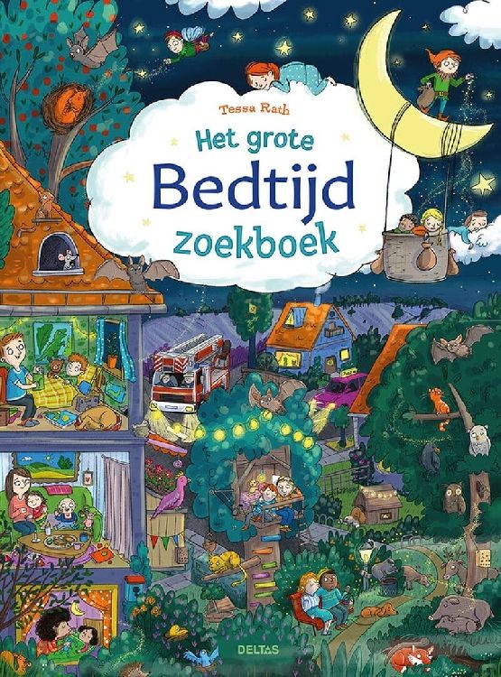 Interactief boek DELTAS Het Grote Bedtijd Zoekboek | zoekboek