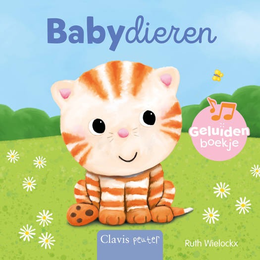 Interactief boek Clavis Babydieren | geluidenboek