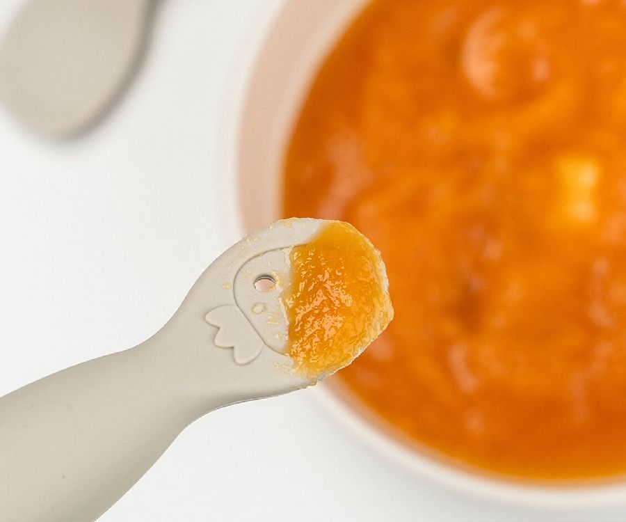 Bestek Done by Deer Tiny Farm, lepel | Learning Spoon Set