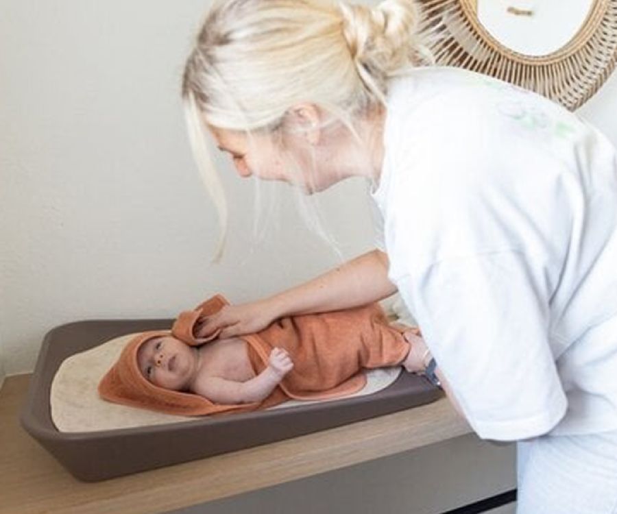 Badcape Timboo Bamboo XXL | Timboo sunrise orange