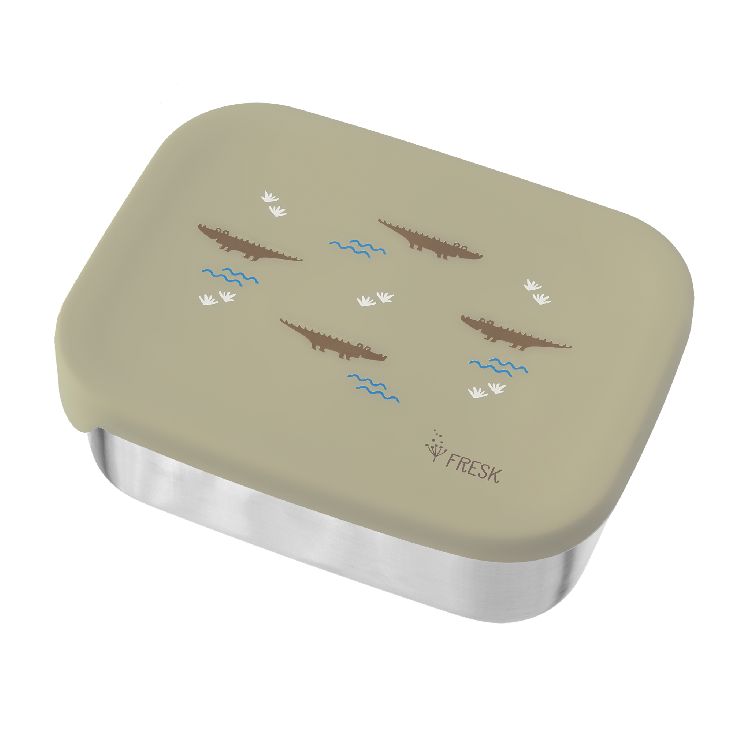 Brooddoos FRESK Lunchbox | Crocodile