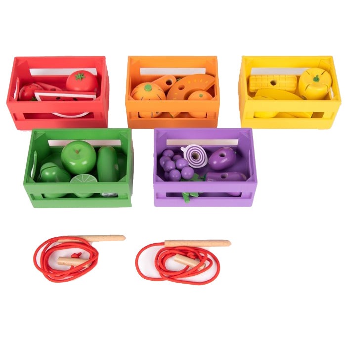 Keuken speelset TickiT Sorteer fruit- en groentenkratten