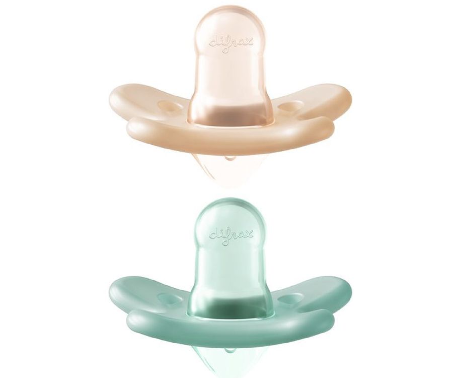 Fopspeen Difrax Natural 0-2M | Pinky