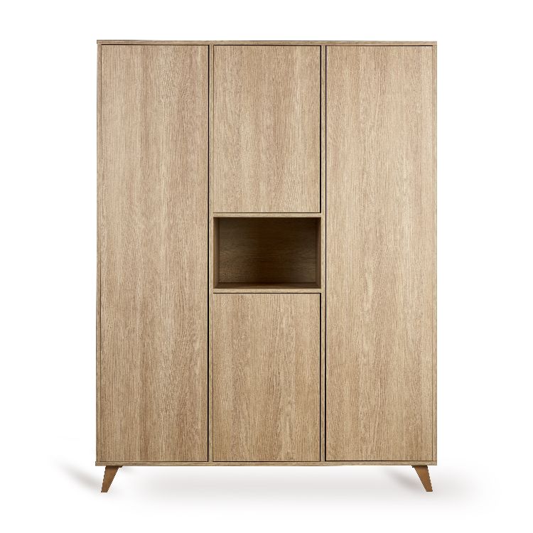 Kast Quax, Loft Honey Ash, Loft Honey Ash Wardrobe XL, 4-deurs