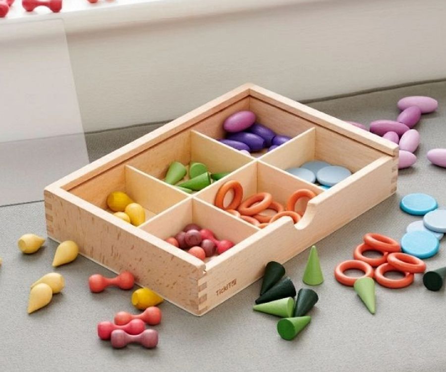 Losse vormen & figuren TickiT Schatten sorteerset