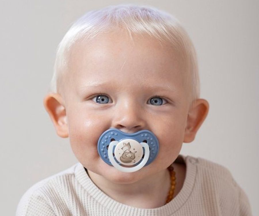 Fopspeen Difrax Dynamic 6-18M | LOVI Day & Night Collection