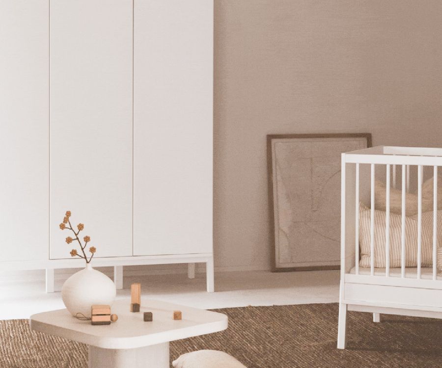 Kast Quax, Ashi Cream, Ashi Cream Wardrobe XL, 3-deurs