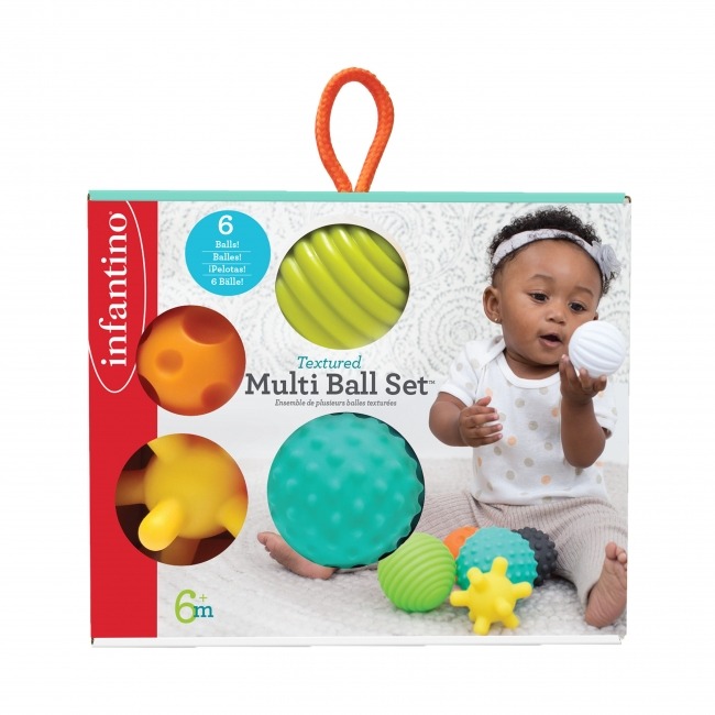Activiteitenbal Infantino Textured multi ball set | bal speelset