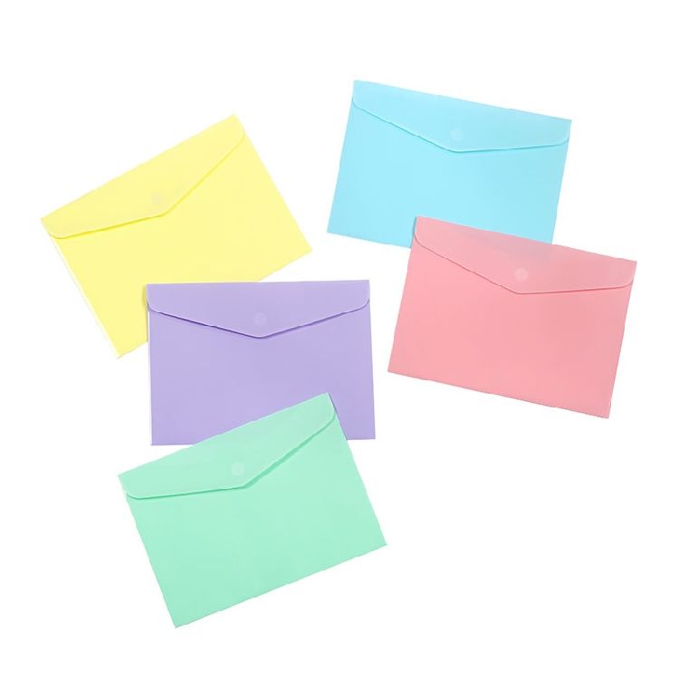 Omslagmap Viquel Envelop, A5 | Rainbow Pastel
