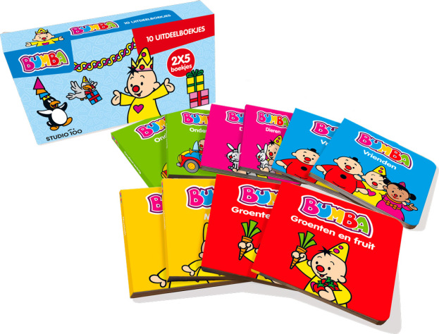 Verhalenboek Bumba 10 Uitdeelboekjes in doos