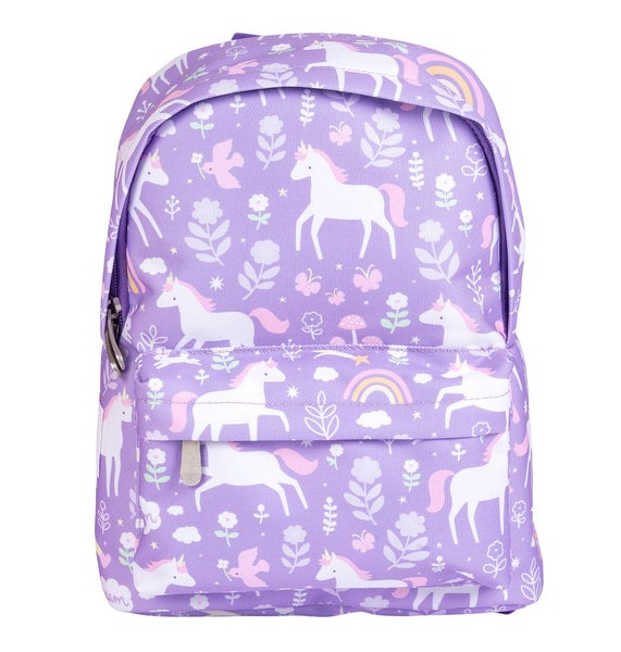Rugzak A Little Lovely Company Little Backpack | Unicorn Dreams