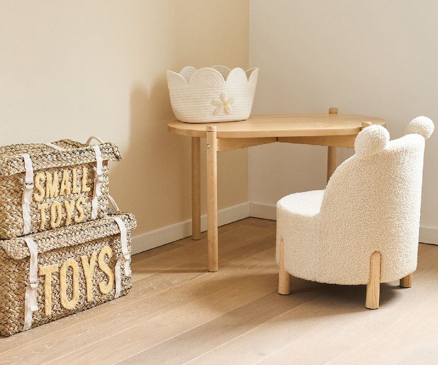 Kinderstoel Childhome, Kids Chair | Teddy offwhite