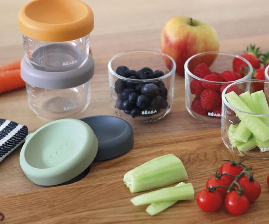 Bewaarpotje Beaba, 6 stuk(s)