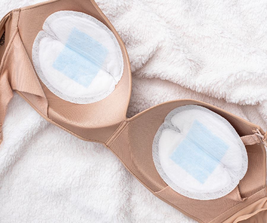 Borstcompres Lansinoh Blue Lock, 60 stuks