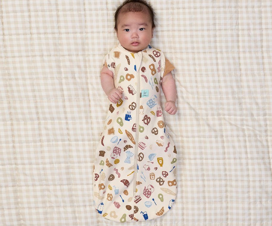 Slaapzak ergoPouch Cocoon Swaddle Bag, 0/3 maanden, 1.0 TOG | Breakfast Collection