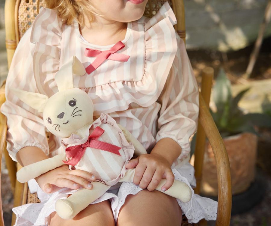 Slabbetje Elodie Details Longsleeved Baby Bib | In Leo's Garden