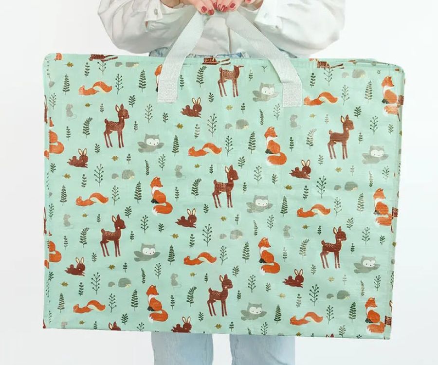 Opbergzak A Little Lovely Company Opbergtas XL | Forest Friends