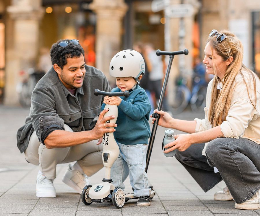 Loopfiets & -auto Scoot and Ride Highwaykick 1 Push & Go