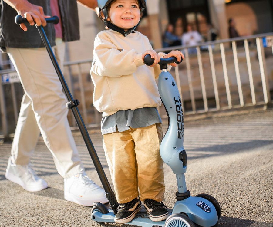 Loopfiets & -auto Scoot and Ride Highwaykick 1 Push & Go