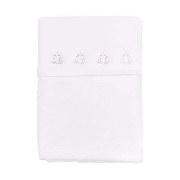 Laken Bamboom, geschikt voor babybed 60x120/babybed 70x140 | Tulips