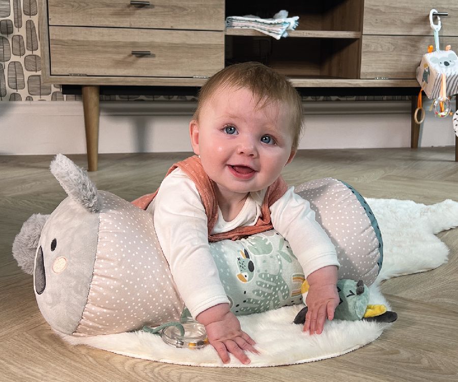 Kruiprol & rolfiguur Nuby Tummy time pillow | Animal Adventure