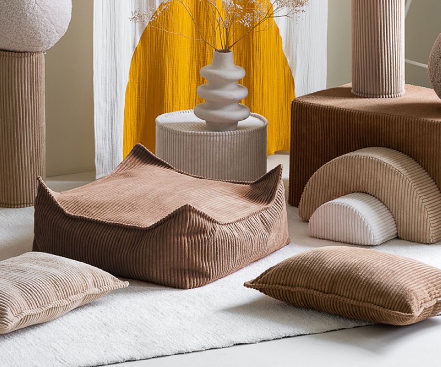 Poef Wigiwama | Square Ottoman