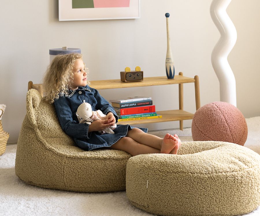 Kinderzetel Wigiwama | Bear Beanbag