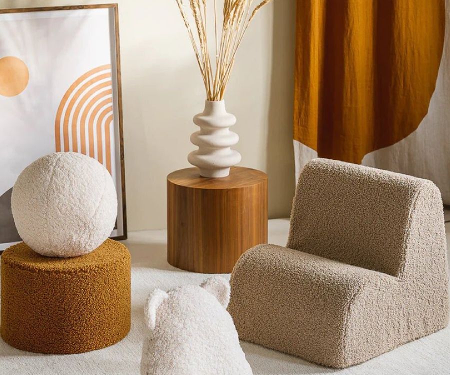 Sierkussen Wigiwama, kussen met vaste sloop | Ball Cushion