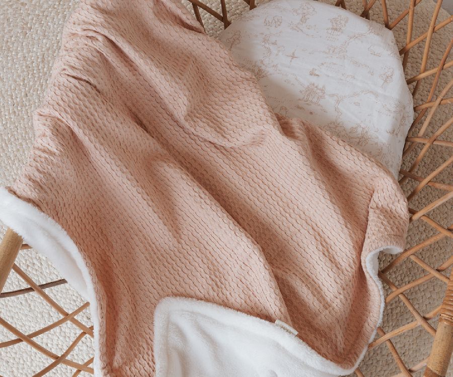 Deken Bamboom, geschikt voor wieg/draagmand/park | Honey