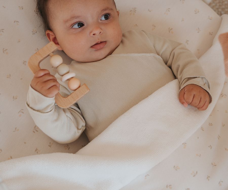 Deken Bamboom, geschikt voor babybed 60x120/babybed 70x140 | Tulips