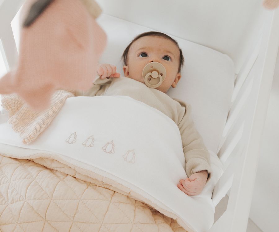 Laken Bamboom, geschikt voor babybed 60x120/babybed 70x140 | Tulips