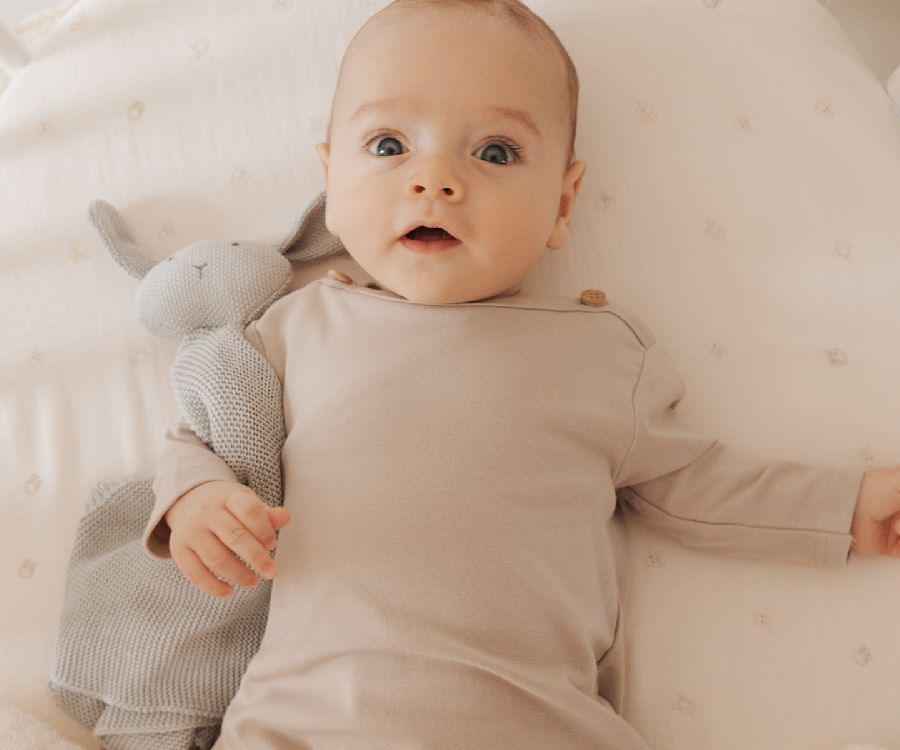 Knuffeldoek Bamboom, Cuddle toy | Rabbit