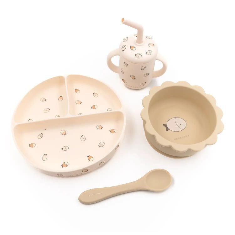 Eetset Bamboom Dinner set | Fishes