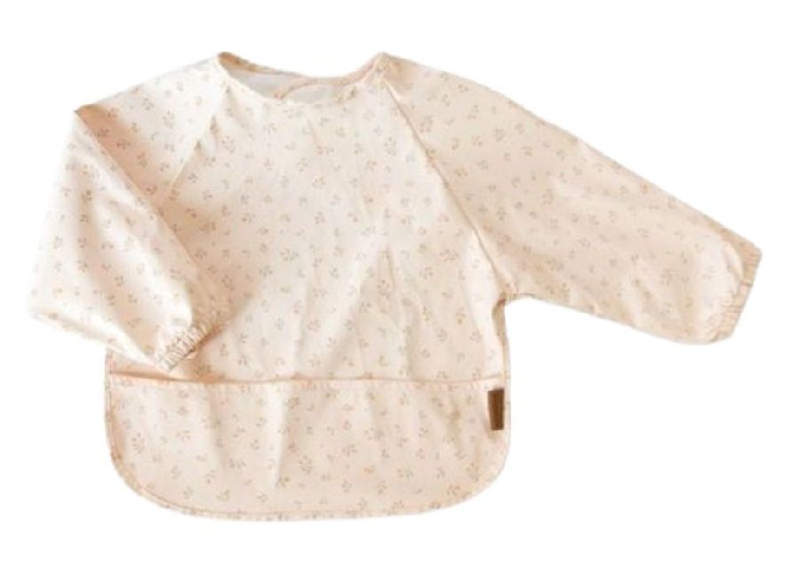 Slabbetje Bamboom Bib with sleeves | Tulips