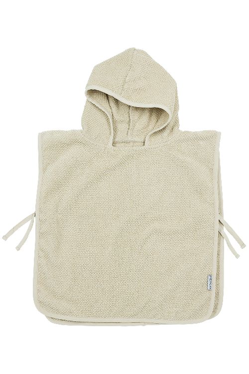 Poncho Meyco Baby, badcape | Popcorn soft sand